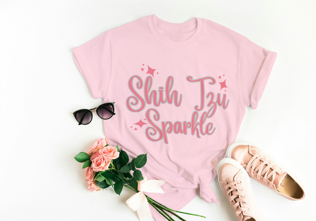 Shih Tzu Sparkle T Shirt